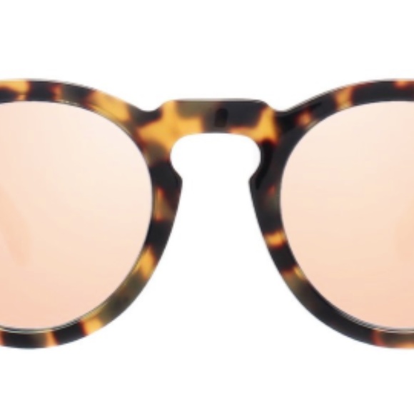 Illesteva Leonard Sunglasses Tortoise /Rose - Picture 2 of 7